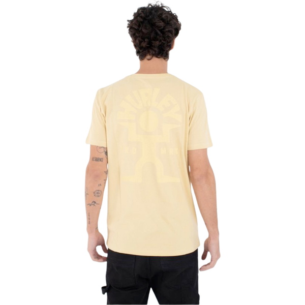 2026 Hurley Mens Dancer Tee MSTEU990003 - Yellow